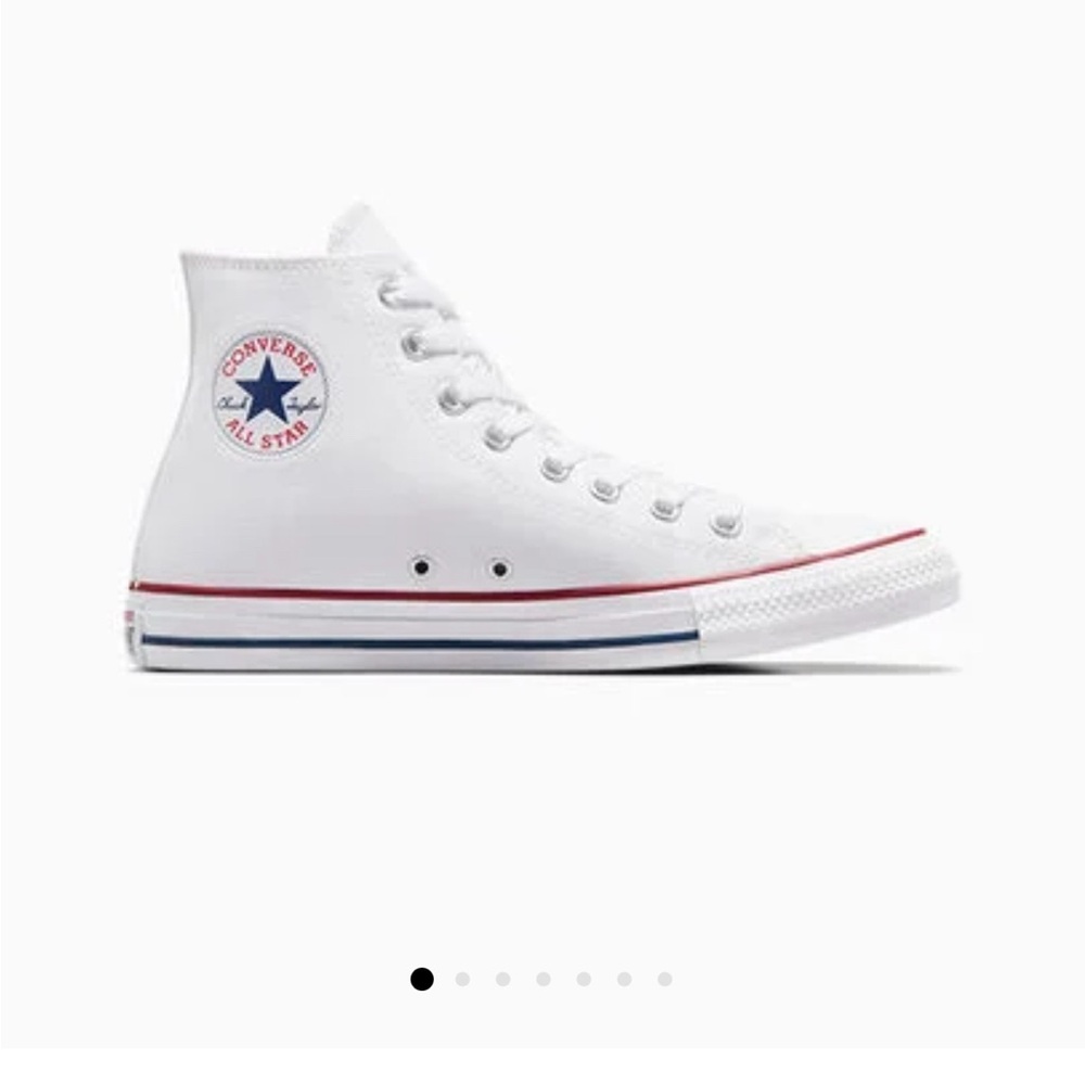Converse White High-Top Sneakers chuck taylors